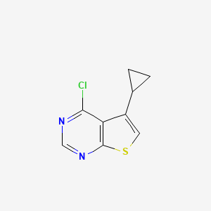 4-Chloro-5-cyclopropylthieno[2,3-d]pyrimidine