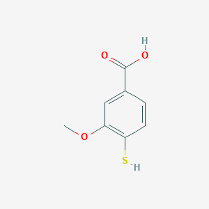 3-Methoxy-4-sulfanylbenzoic acid