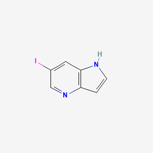 molecular formula C7H5IN2 B1325024 6-Iodo-1H-pyrrolo[3,2-b]pyridine CAS No. 1015609-75-2
