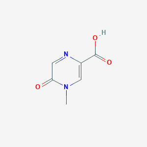 4-Methyl-5-oxo-4,5-dihydropyrazine-2-carboxylic acid