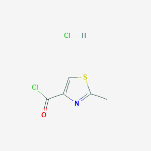 2-Methyl-1,3-thiazole-4-carbonyl chloride hydrochloride