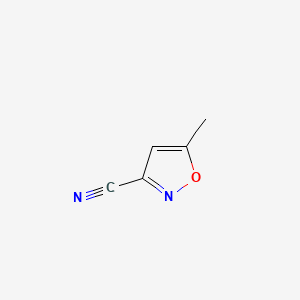 molecular formula C5H4N2O B1325030 5-Methylisoxazole-3-carbonitrile CAS No. 57351-99-2