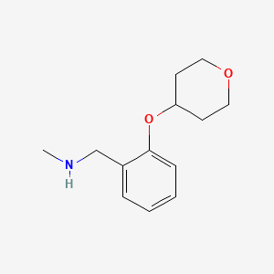 N-methyl-2-(tetrahydropyran-4-yloxy)benzylamine