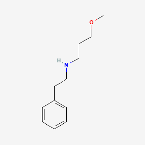 molecular formula C12H19NO B13250368 (3-Methoxypropyl)(2-phenylethyl)amine 