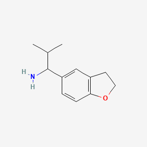 1-(2,3-Dihydrobenzo[B]furan-5-YL)-2-methylpropylamine