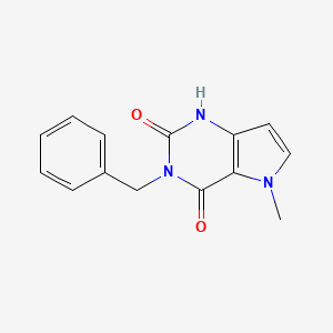 3-benzyl-5-methyl-1H-pyrrolo[3,2-d]pyrimidine-2,4-dione