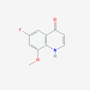 6-Fluoro-8-methoxy-1,4-dihydroquinolin-4-one