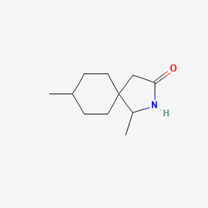 1,8-Dimethyl-2-azaspiro[4.5]decan-3-one