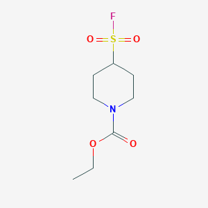 Ethyl 4-(fluorosulfonyl)piperidine-1-carboxylate