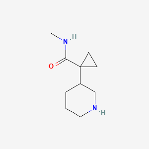 N-Methyl-1-(piperidin-3-yl)cyclopropane-1-carboxamide