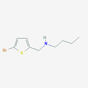 [(5-Bromothiophen-2-YL)methyl](butyl)amine