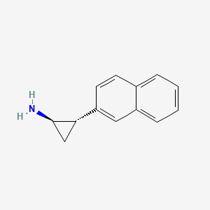 (1R,2S)-2-(Naphthalen-2-yl)cyclopropan-1-amine