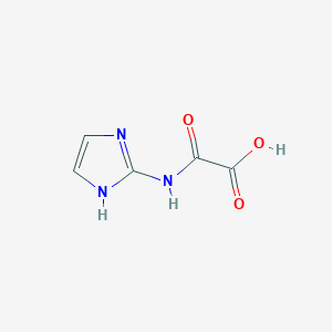 [(1H-imidazol-2-yl)carbamoyl]formic acid