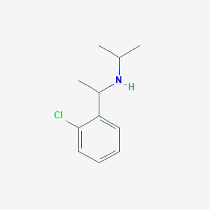 [1-(2-Chlorophenyl)ethyl](propan-2-yl)amine