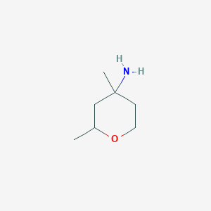 2,4-Dimethyloxan-4-amine