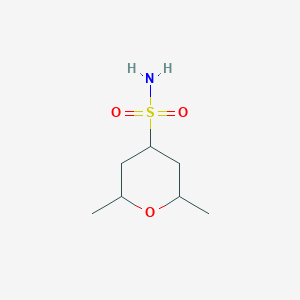 2,6-Dimethyloxane-4-sulfonamide