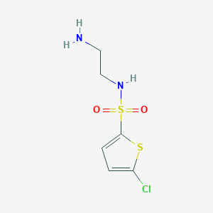 N-(2-aminoethyl)-5-chlorothiophene-2-sulfonamide