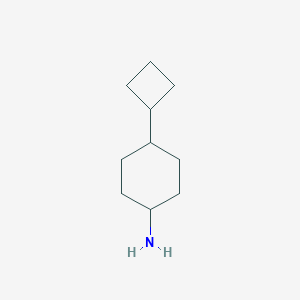 4-Cyclobutylcyclohexan-1-amine