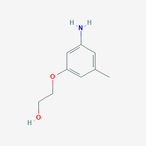 2-(3-Amino-5-methylphenoxy)ethan-1-ol