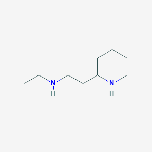 Ethyl[2-(piperidin-2-yl)propyl]amine