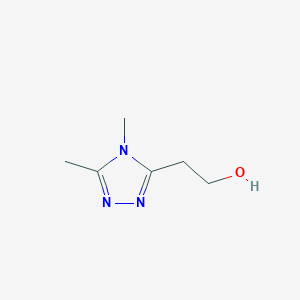 2-(Dimethyl-4H-1,2,4-triazol-3-yl)ethan-1-ol