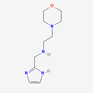 (1H-Imidazol-2-ylmethyl)[2-(morpholin-4-yl)ethyl]amine