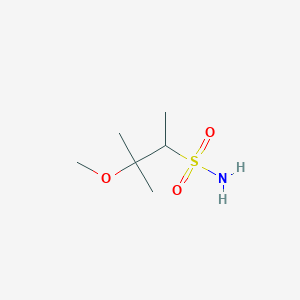 3-Methoxy-3-methylbutane-2-sulfonamide