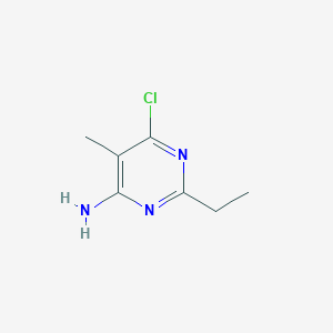 6-Chloro-2-ethyl-5-methylpyrimidin-4-amine