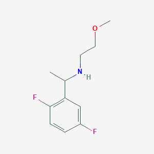 [1-(2,5-Difluorophenyl)ethyl](2-methoxyethyl)amine