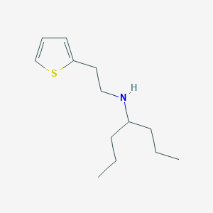 (Heptan-4-yl)[2-(thiophen-2-yl)ethyl]amine