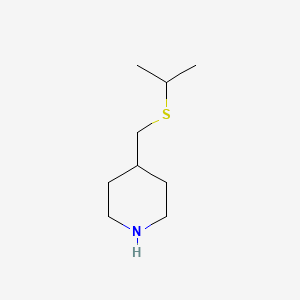 4-[(Propan-2-ylsulfanyl)methyl]piperidine