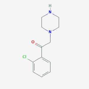 1-(2-Chlorophenyl)-2-piperazin-1-ylethanone