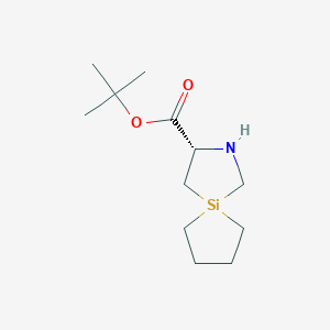 tert-Butyl (3S)-2-aza-5-silaspiro[4.4]nonane-3-carboxylate