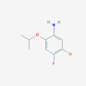 5-Bromo-4-fluoro-2-(propan-2-yloxy)aniline