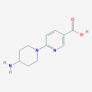 6-(4-Aminopiperidin-1-yl)nicotinic acid