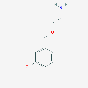 2-[(3-Methoxyphenyl)methoxy]ethan-1-amine