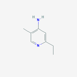 2-Ethyl-5-methylpyridin-4-amine