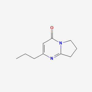 2-Propyl-4H,6H,7H,8H-pyrrolo[1,2-a]pyrimidin-4-one