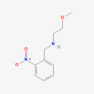 (2-Methoxyethyl)[(2-nitrophenyl)methyl]amine