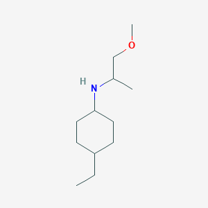 4-ethyl-N-(1-methoxypropan-2-yl)cyclohexan-1-amine