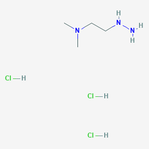 N-(2-hydrazinoethyl)-N,N-dimethylamine trihydrochloride