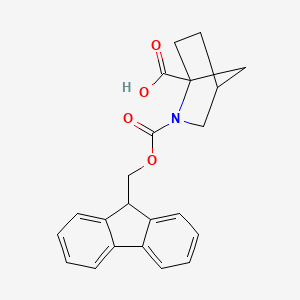 2-{[(9H-fluoren-9-yl)methoxy]carbonyl}-2-azabicyclo[2.2.1]heptane-1-carboxylic acid