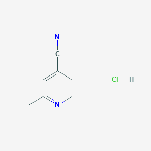 3-Cyano-2-methyl-2-pipecolinehydrochloride