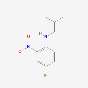 4-bromo-N-(2-methylpropyl)-2-nitroaniline