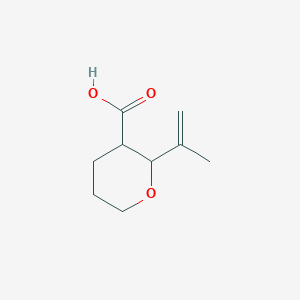 2-(Prop-1-en-2-yl)oxane-3-carboxylic acid