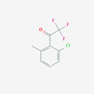 1-(2-Chloro-6-methylphenyl)-2,2,2-trifluoroethanone