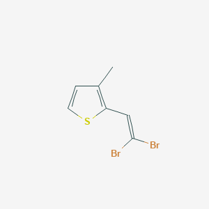 2-(2,2-Dibromoethenyl)-3-methylthiophene