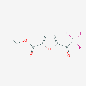 Ethyl 5-trifluoroacetyl-2-furanoate