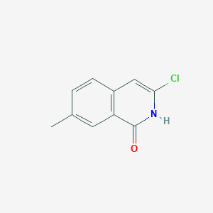 3-Chloro-7-methyl-1,2-dihydroisoquinolin-1-one