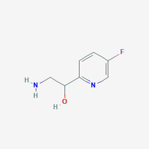 2-Amino-1-(5-fluoropyridin-2-yl)ethan-1-ol